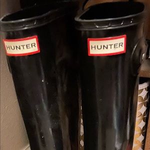 Black Hunter Rain Boots